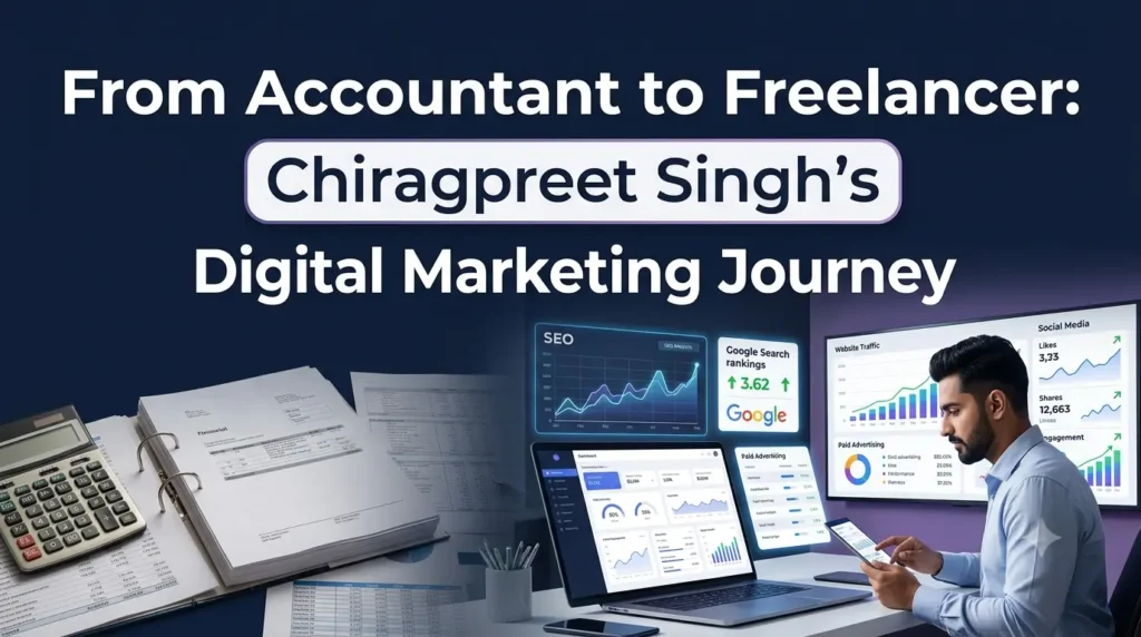 From Accountant to Freelancer Chiragpreet Singh’s Digital Marketing Journey